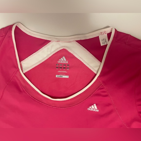 Adidas Women’s Pink Climacool Shirt - Picture 5 of 5